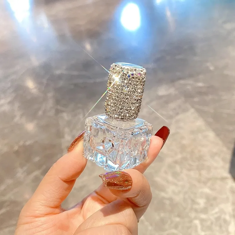 Diamond Perfume Bottle 10ML Portable Spray Glass Bottle Cosmetic Container Travel Ultra Atomizer Sanitizer Line Mist Sprayer