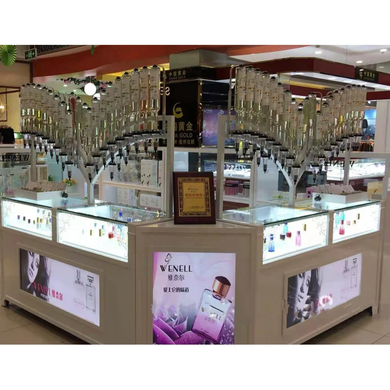 

Customized. Perfame Purture Shop Display Showcase Perfame Display Stand Booth Showcase Perfame Bar Wall Kiosk