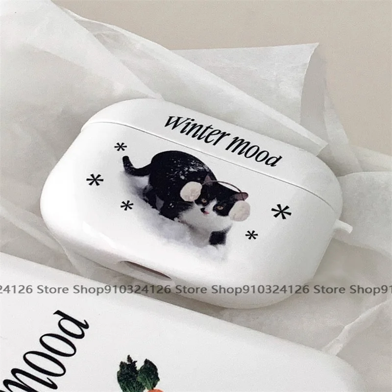 

Cute Caroon Cat Case For Airpods Pro 2nd Silicone Wireless Headphone Case For Airpod 1 2 3 Earphone Protective Cover Accessories