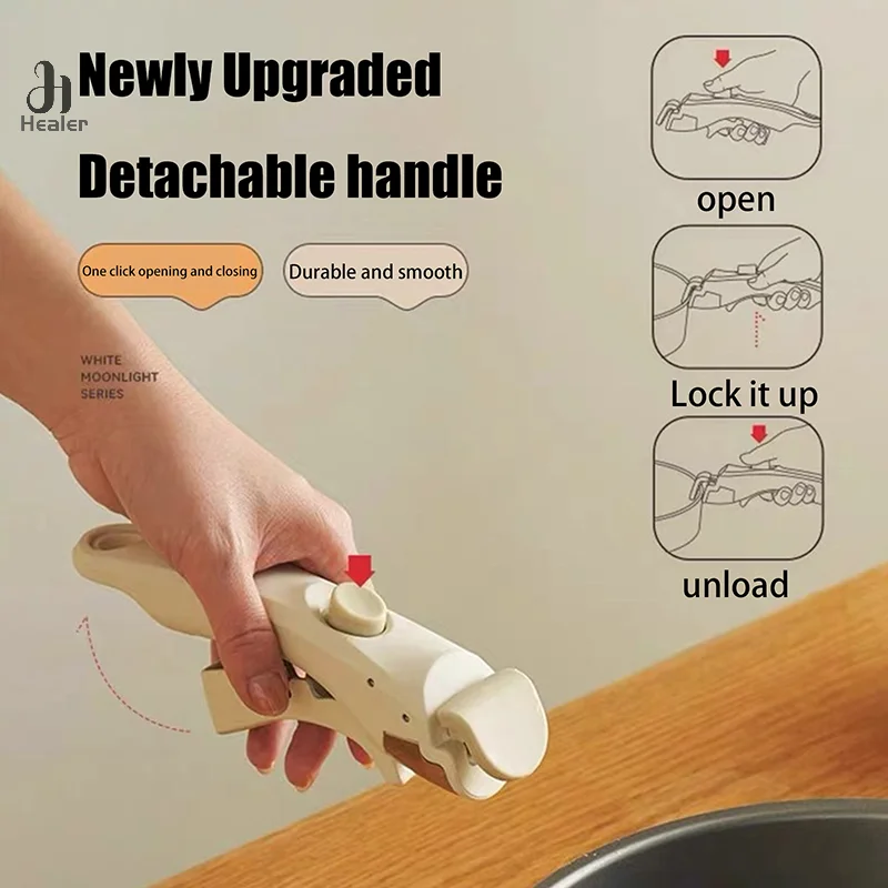 Removable Cooker Handle Cooker And Pot Anti-scalding Handle Universal Pot Handle Cookware Grip Handle Suitable For All Pots Pans