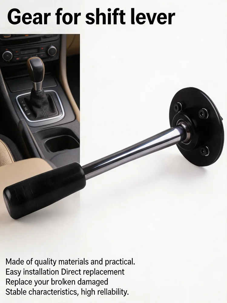 Car Short Shifter Lever Adjustable Shifter Lever Knob Aluminum Alloy Red Black Silver Gear Shift Lever 85-10 Car Accessories