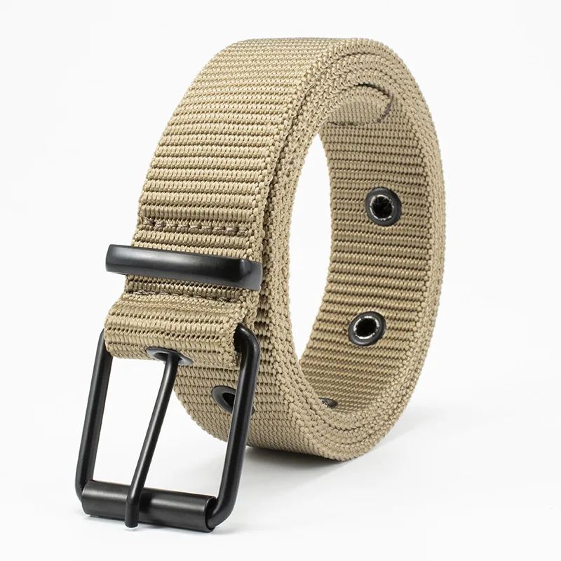 Army Green Students Belt Quick Release Tactical Belts Fashion Men Canvas Waistband Outdoor Hunting Hiking New