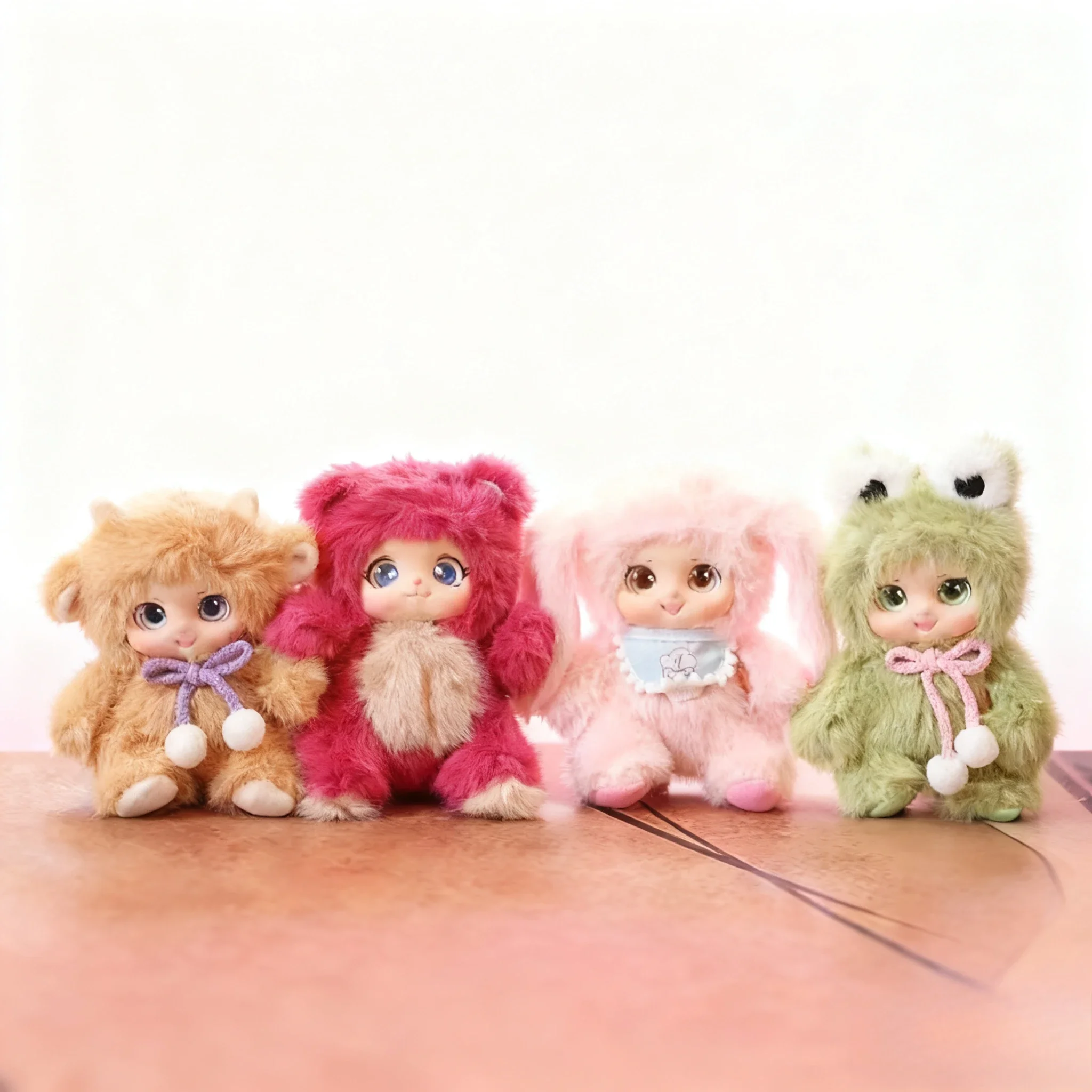 

Best Seller Cute Bear Vinyl Plush Doll Keychain Blind Box Kids Surprise Gifts Backpack Pendant