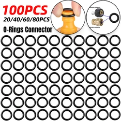 20-100PCS 1/4 M22 O-Rings Connector For Pressure Washer Hose Connector Seal Quick Disconnect Durable Rubber Accessories Tools