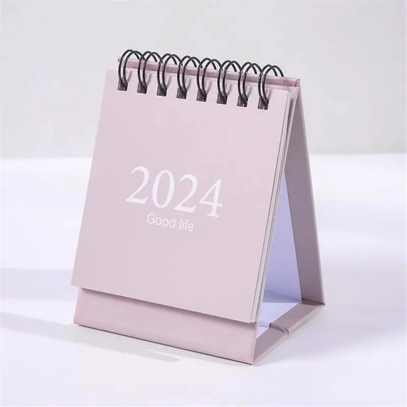 Minimalist Calendar Punch In Desktop Small And Portable Convenient Flip Desktop Decoration Desktop Calendar Creative Date Mini