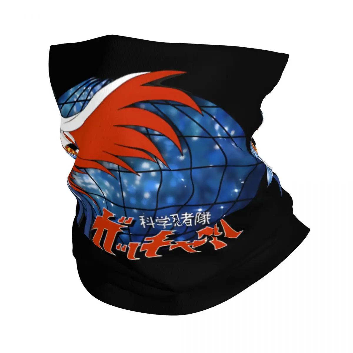 Remarkable Science Ninja Team Gatchaman Bandana Neck Cover Printed Motor Motocross Face Scarf Cycling Face Mask Hiking Unisex