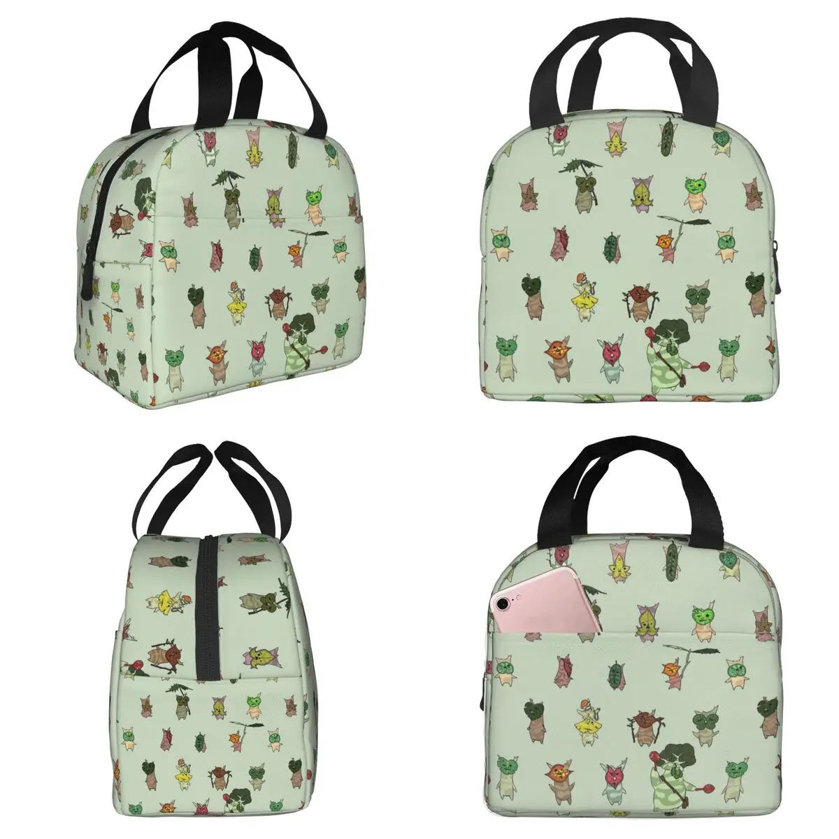 Korok 1 Insulated Lunch Bag for Kids School Cooler Thermal Food Box Tote Portable Lunch Boxes Container