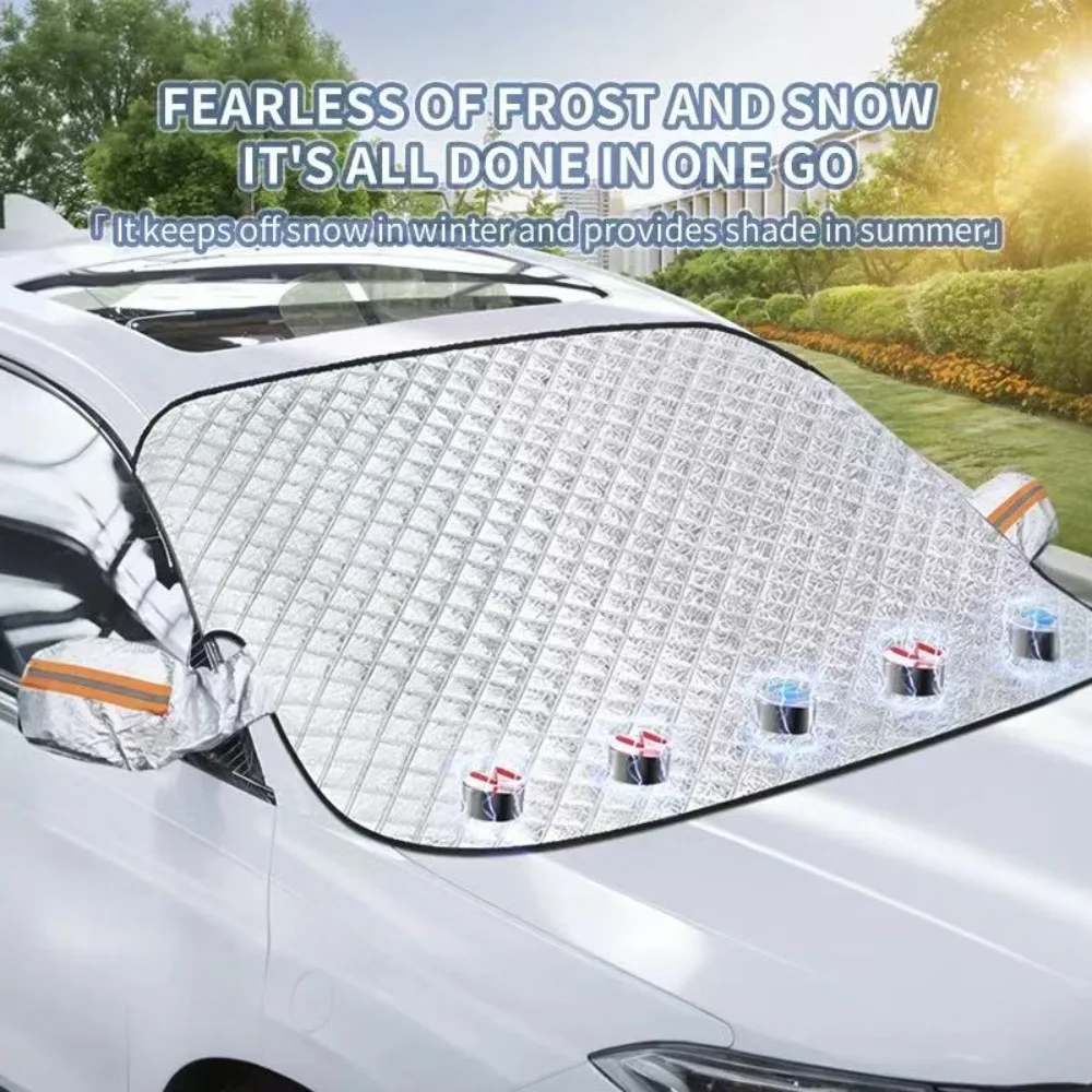 

Winter Car Snow Cover for Ice and Snow - Car Windshield Snow Cover, Winter Anti Freezing and Anti Frost, Suitable for Most Cars