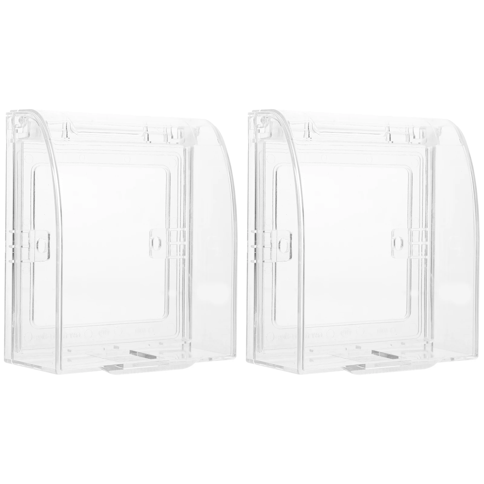 

2pcs Babyproof Child Safety Socket Cover Wall Electrical Guard Sturdy Decorative Kids Outlet Covers Wall Plate Outlet Plug