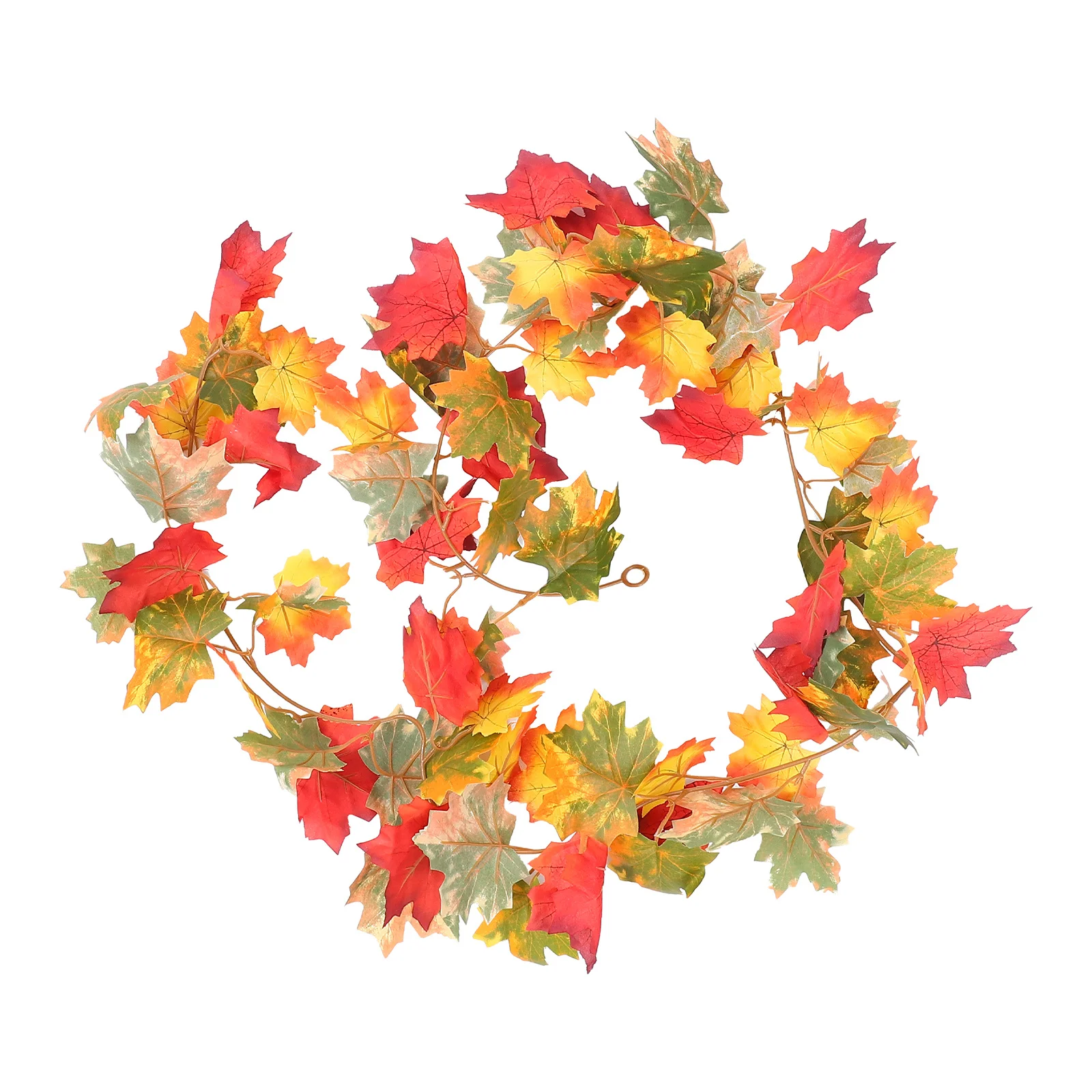 

1Set Artificial Maple Leaf Hanging Vine Fall Garland Thanksgiving Decoration Autumn Party Supplies Hanging Vine