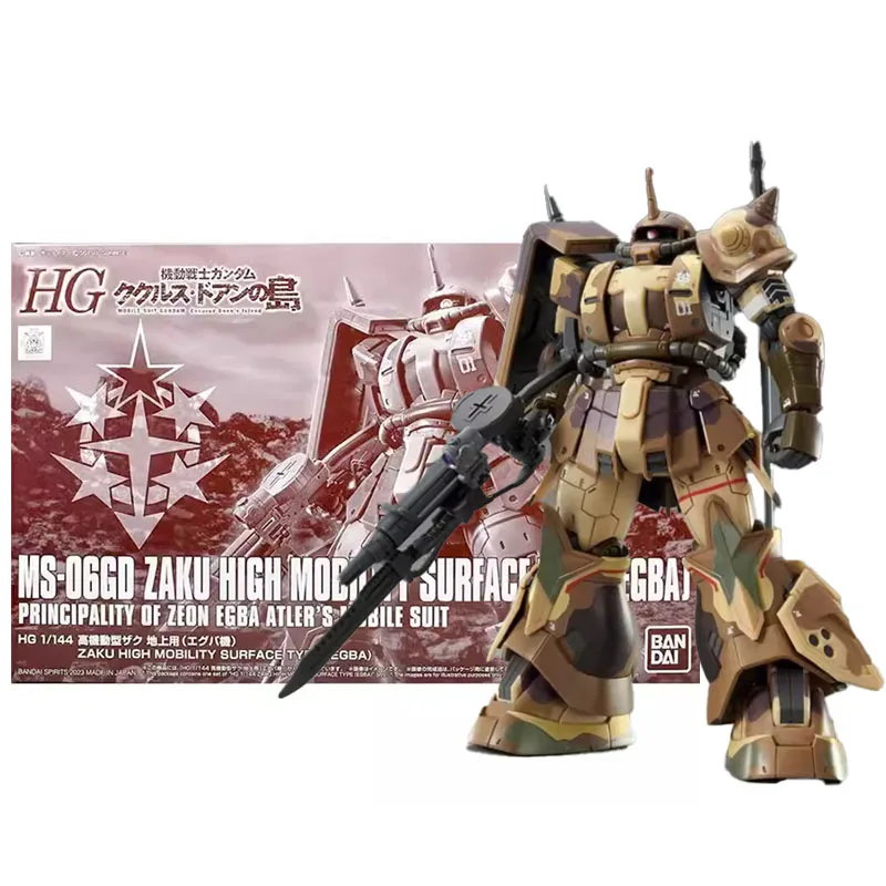 

Bandai Genuine Figure Gundam Model Kit HG 1/144 MS-06GD Zaku High Mobility Surface Type Egba Collection Gunpla Action Figure Toy