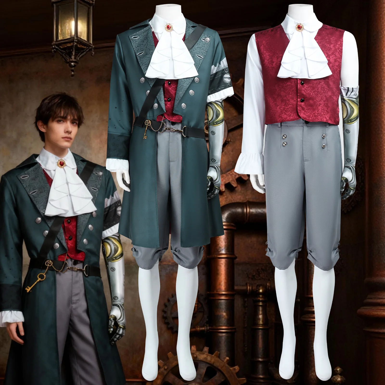 

Game Lies Of P Overture Pinocchio Cosplay Costume Disguise Men Cosplay Roleplay Fantasia Little Puppet Cosplay Fantasy Adult Out