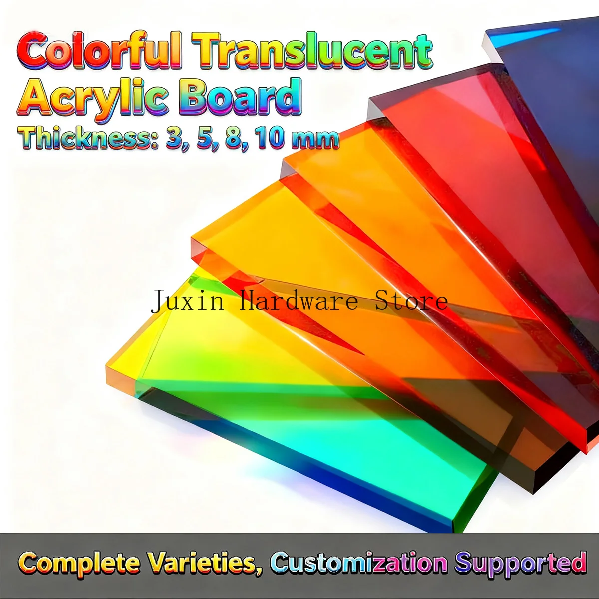 Рисунок 2 - Красочная полупрозрачная акриловая доска