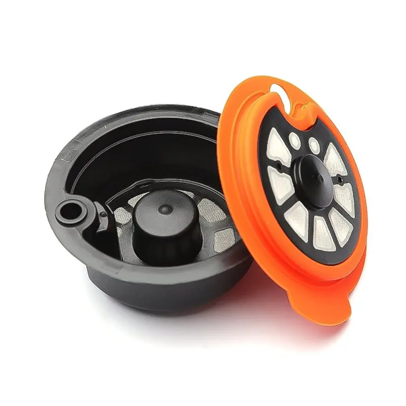 

【СИМНАЯ】Многоразовая кофейная капсула для кофеварок с крышками, кистью и ложкой, капсульная чашка для эспрессо, фильтр