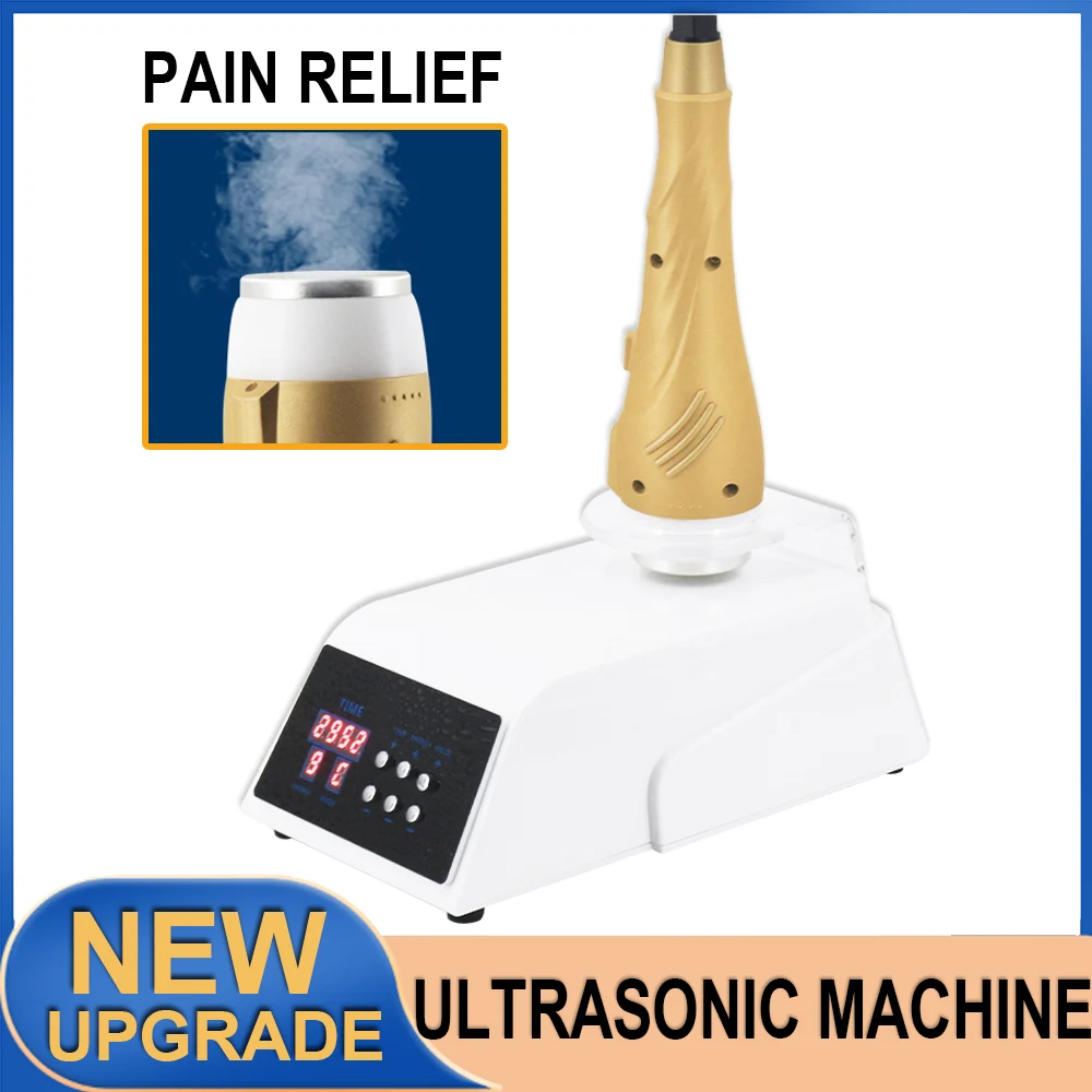 Professional Ultrasonic Therapy Machine Body Massage Fatigue Relax Relieve Knee Pain Deep Massage Ultrasound Massager