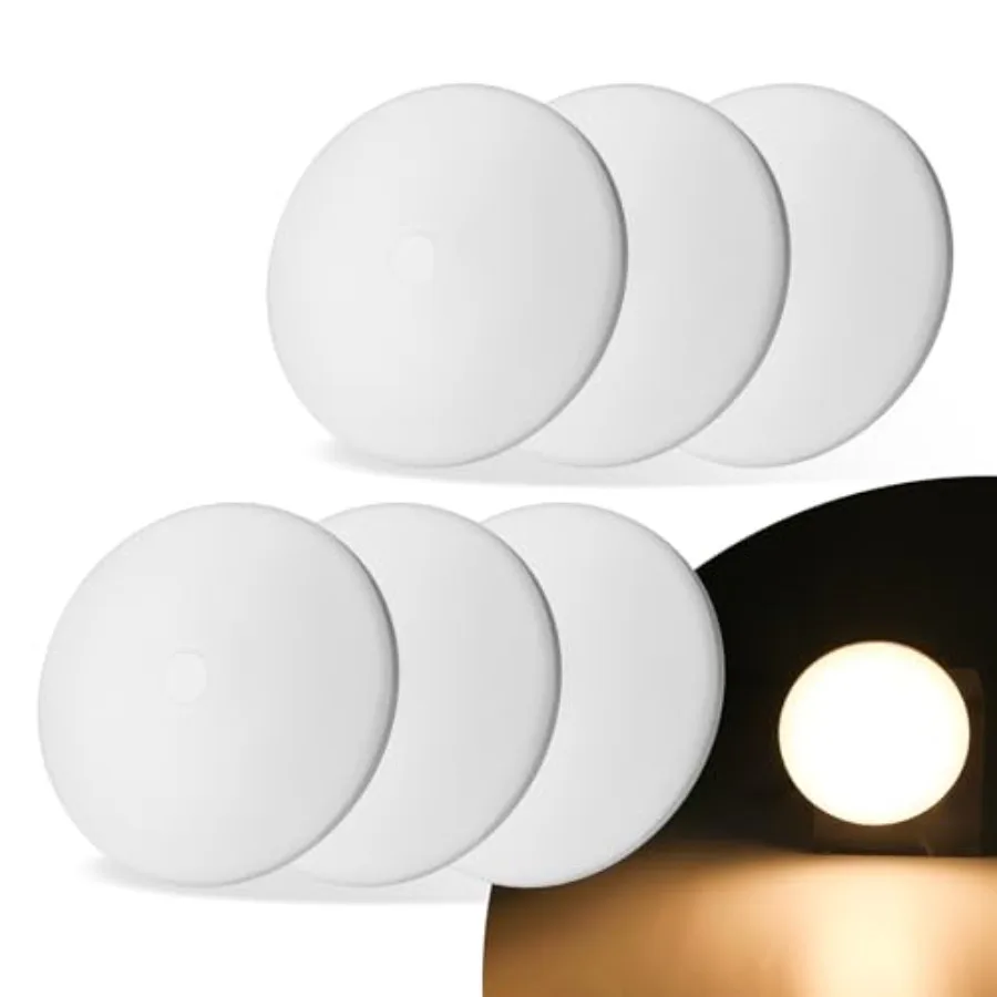 

RV Light Interior 12V 4.5Inch RV Ceiling Dome Light RV LED Puck Light with ON/Off Switch 500LM Camper Lights Fixture for RV Boa