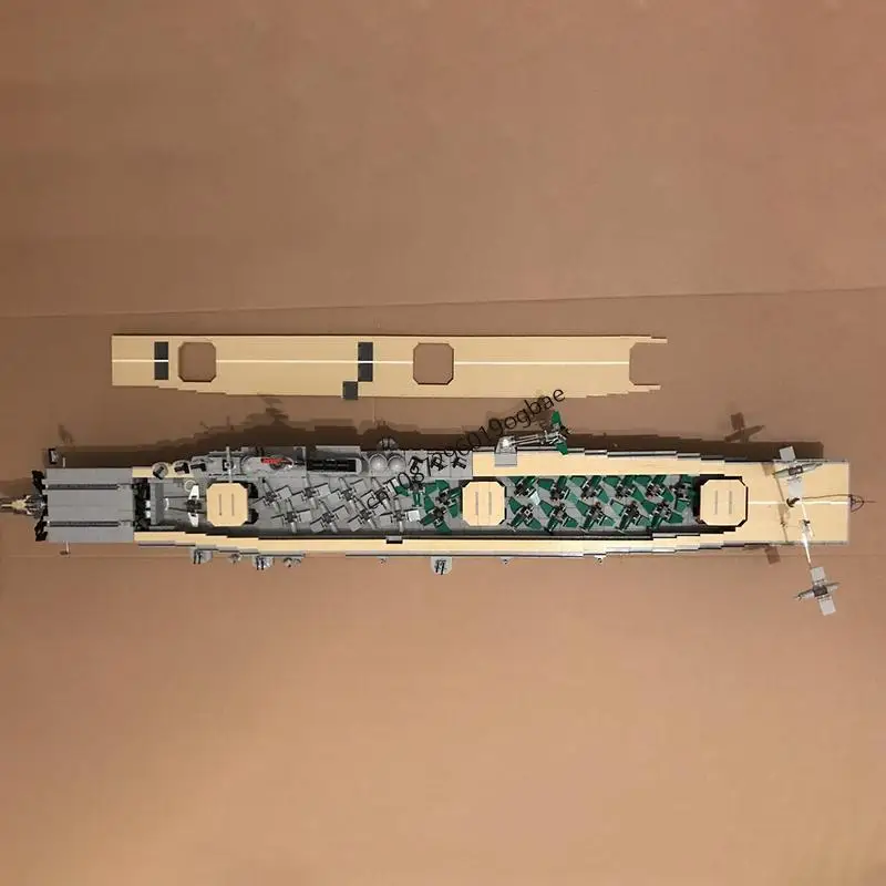 新しい 8537 個 Moc 軍事兵器グラフツェッペリン軍艦モデルカスタムパズル技術 Diy 組み立て子供のおもちゃ男の子ホリデーギフト