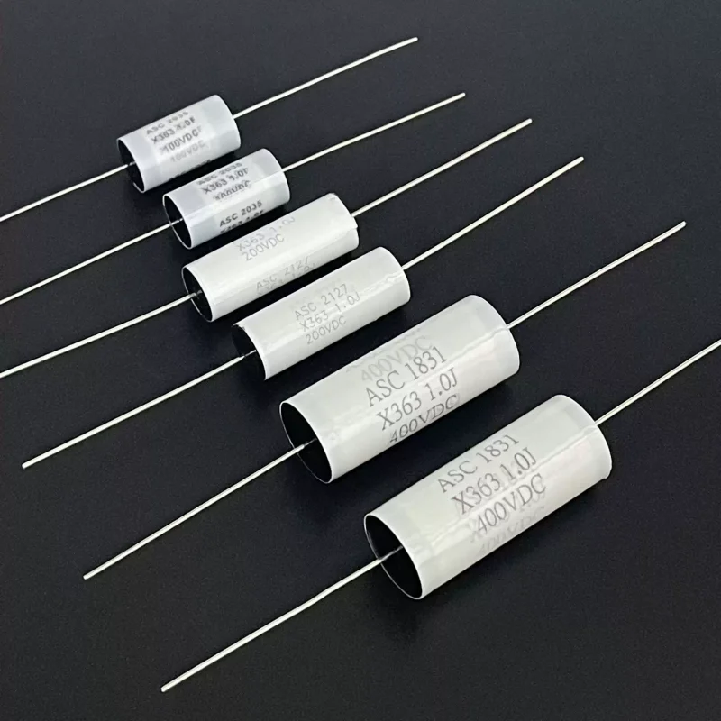 10PCS ASC X363 Series 1UF 100V/200V/400V Axial Thermal Frequency Divider Coupled Infinite Capacitor from the United States
