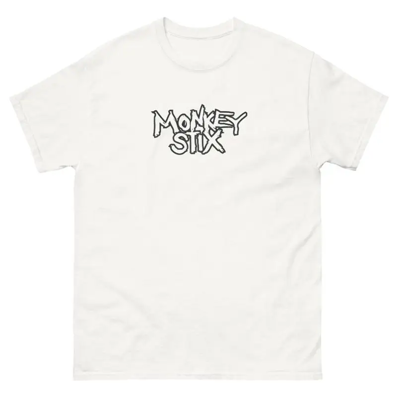 Monkey Stix Skate Retro Vintage 90S Skateboarding Camiseta Diseño Skater