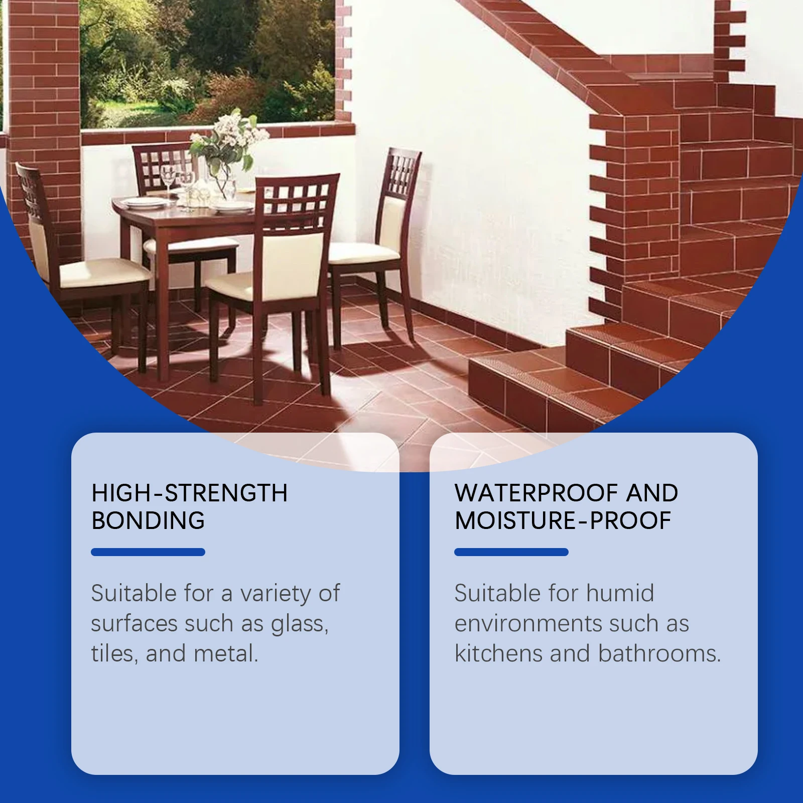 JUE FISH 100g Tile Gap Repair Paste Strong Waterproof Ceramic Tile Grout Crack Fast Drying Ceramic Adhesive Fixing Mending Glue