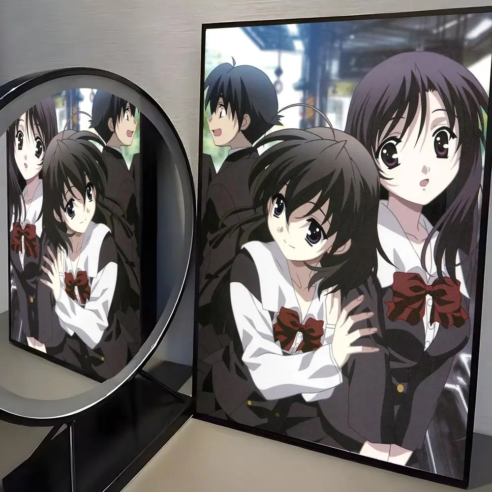 Anime School Days Poster HD, selbstklebende Wanddekoration für Zuhause, Büro, Wohnheim, Schlafzimmer und mehr, ideale Geschenkidee – Detail 11