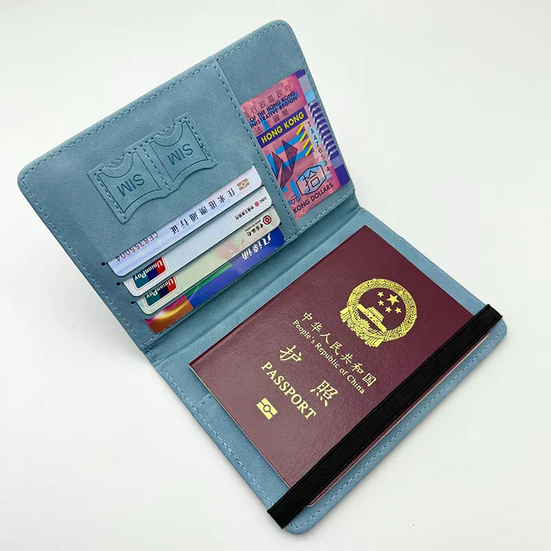 travel-passport-holder-protective-cover-anti-theft-rfid-document-card-bag-bucket-shape-synthetic-leather-interior-structure