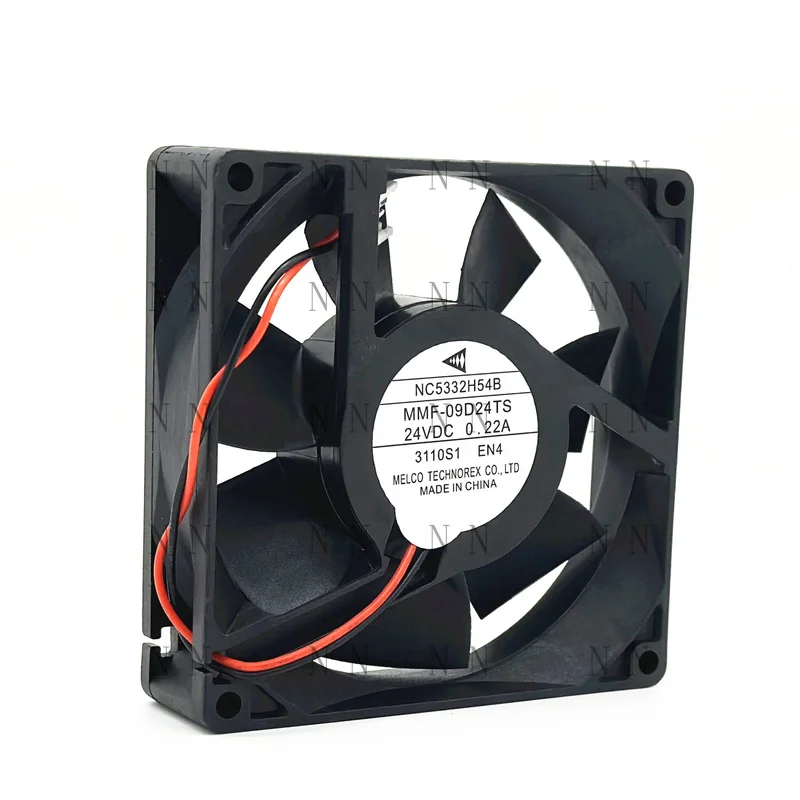 GGT   FOR Mitsubishi Cooling Fan NC5332H54B MMF-09D24TS-EN4 24VDC 0.22A 2 lines 9025