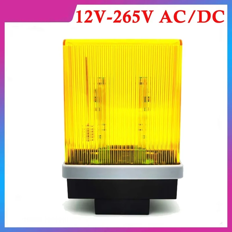 Luz intermitente de protección de seguridad para alarma de luz de puerta 12V-265V AC/DC