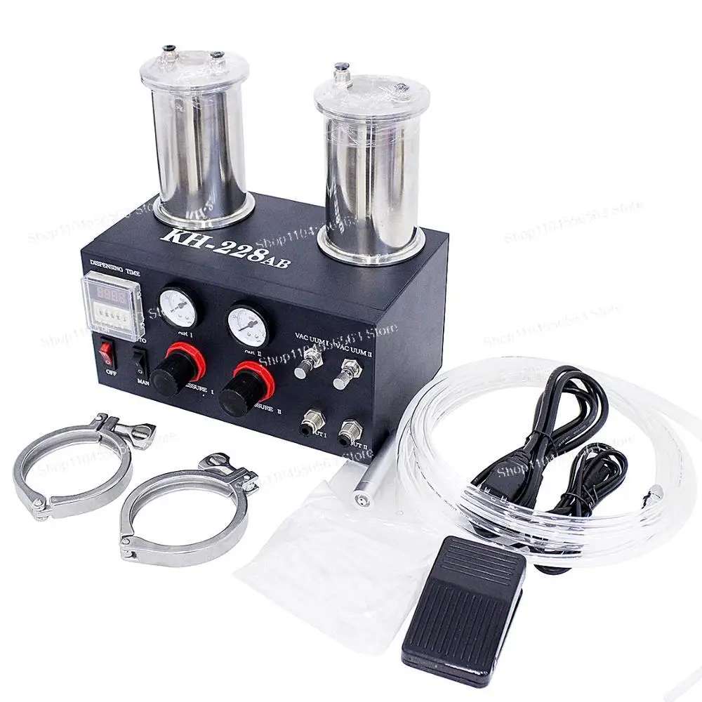 Automatic Two-Liquid Epoxy Dispensing Machine, High Precision AB Glue Applicator System