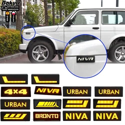 Car External Lights Auto LED Side Marker Turn Signal Light Indicator for Lada Niva 4x4 1995+ White Amber Light