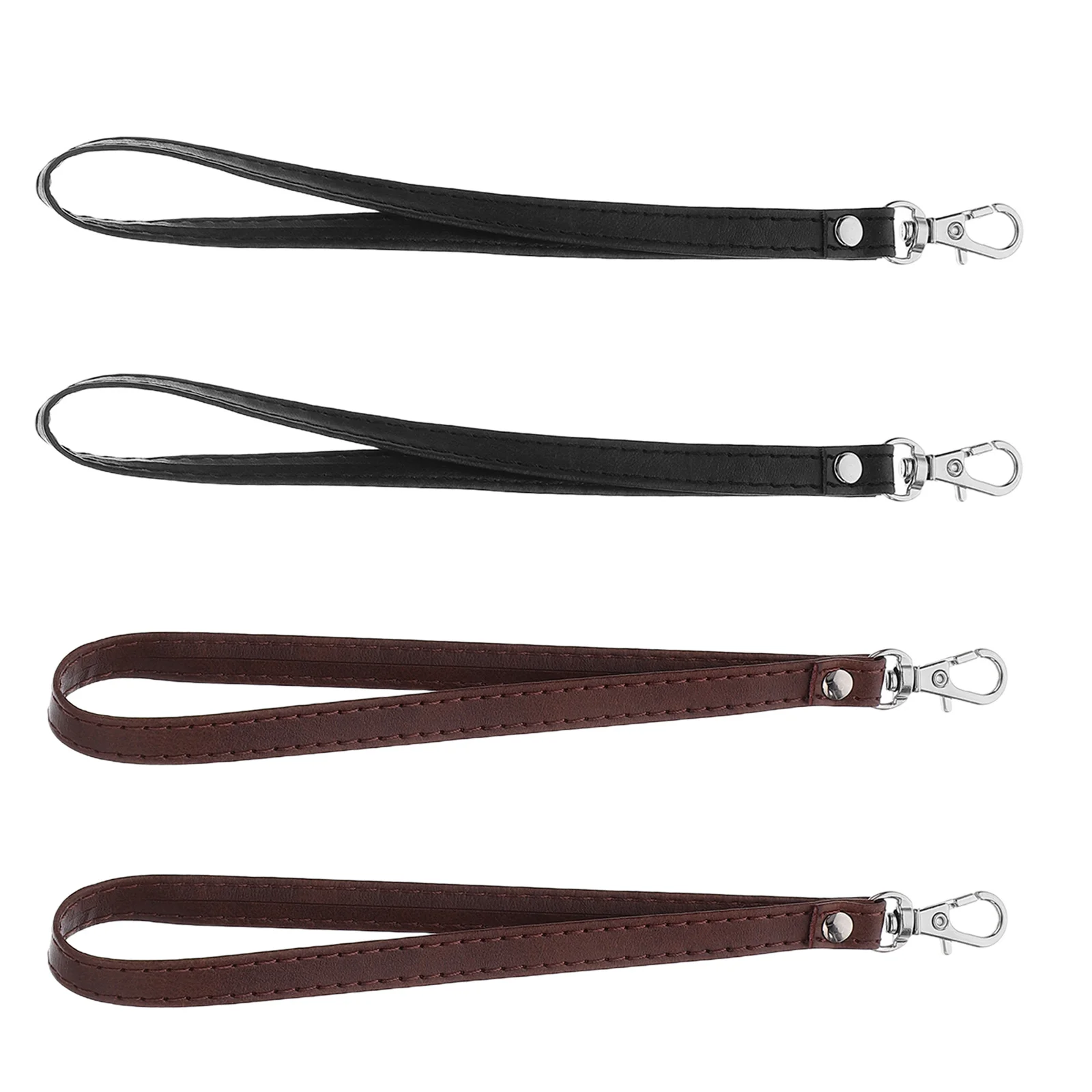 

4Pcs Hand Wrist Strap Quick Release Buckle for Wallet Purse Tote Bag Keys Replacement Wristlet Lanyard for Cameras