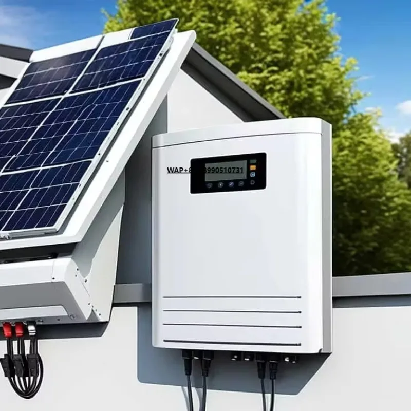 High Efficiency Off-Grid Solar Inverter Hybrid Three Phase 15kw to 150kw Dual Output WiFi MPPT Inverter System