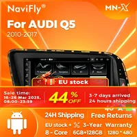 NaviFly 8.8 Inch Wireless CarPlay Android Auto Car Radio Video For Audi Q5 2009 - 2016 Navigation GPS Multimedia Player No 2Din