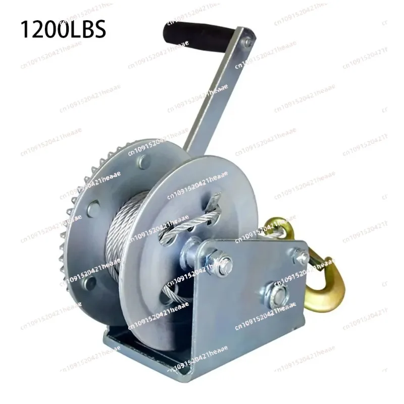 

Suitable for 600-3000 Manual Winch Wire Rope Traction Hoisting Winch Complete Specifications
