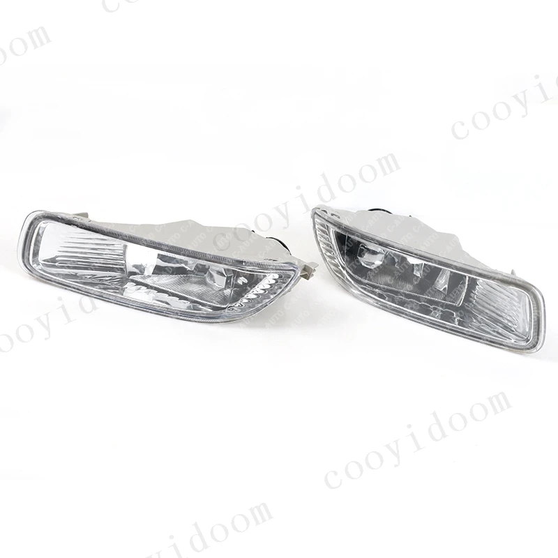 Car Front Bumper Fog Light Lamps Clear with Bulbs US For Toyota Corolla 2003 2004 2005 812102060 81200-02060 Headlight