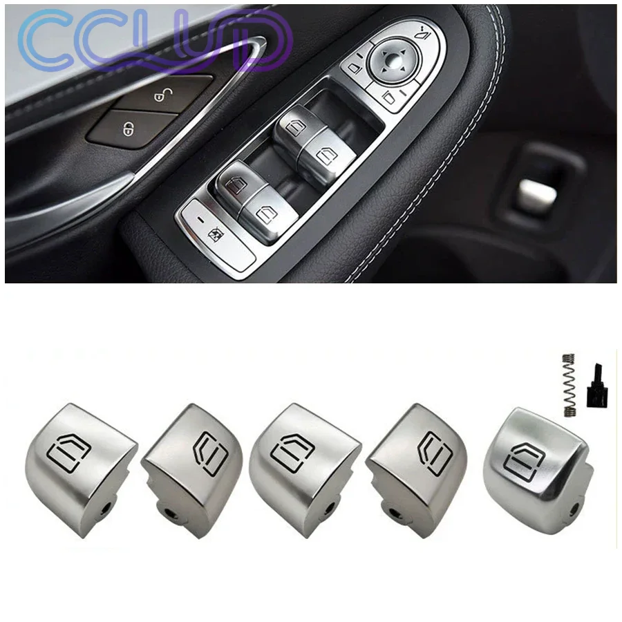 For Mercedes Benz W205 W253 W213 W222 C E Class GLC 4 Door Saloon Power Window Switch 2059056800 2059056811 2229052203