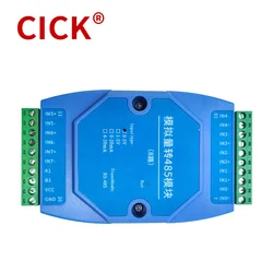 Modulo di acquisizione della quantità analogica a 8 vie trasmettitore 4-20mA 0-5V convertitore di segnale ModBus TB6560 a RS485