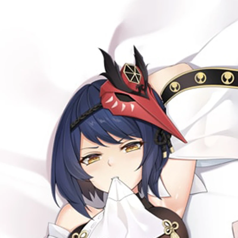 

Dakimakura Anime Pillow Case Kujou Sara Double-sided Print Of Life-size Body Pillowcase Gifts