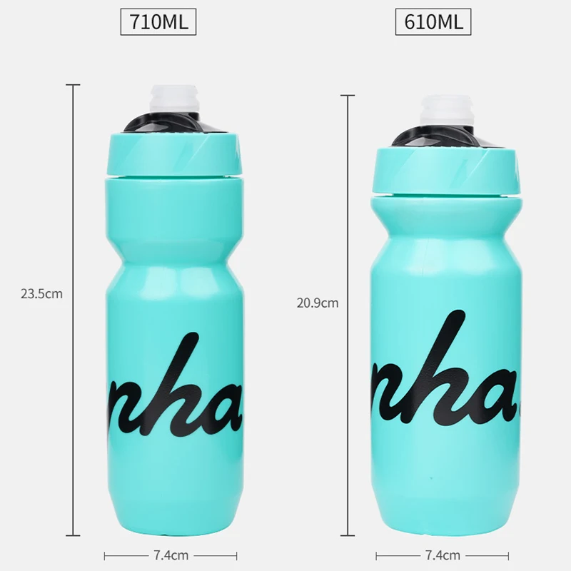 Rapha Bicycle Water Bottle Leak-Proof Squeezable Taste-Free BPA-Free Cycling Fitness Sports Water kettle With Dustproof Cover