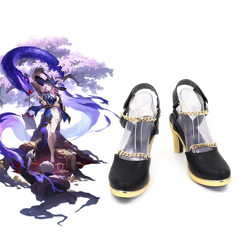 Honkai Star Rail Cos Jade Cosplay Game Same Skin Costume Accessory Shoes High heel Women customize Prop Shoes