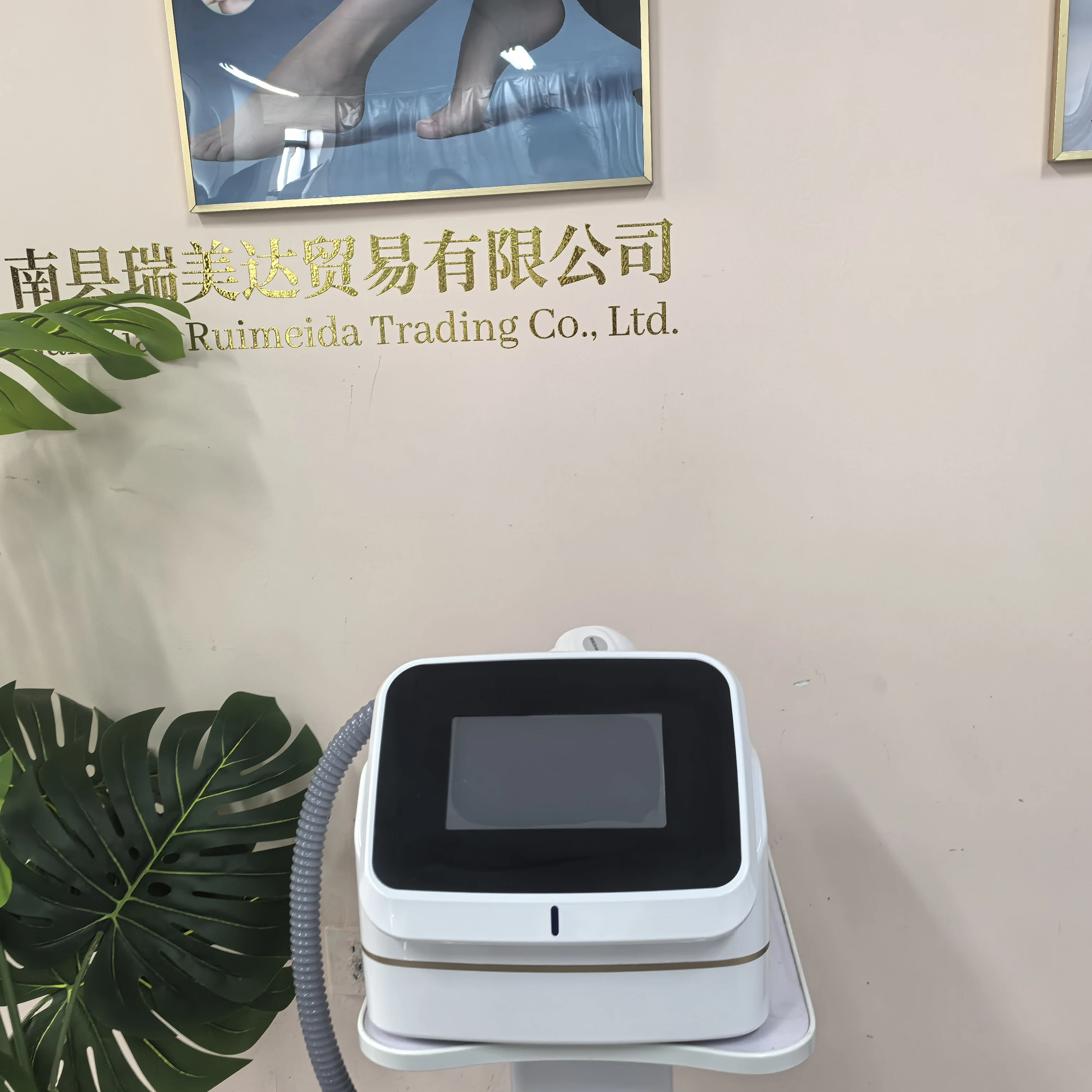 

Professional Mini Diode Ice Titanium Laser Hair Removal Machine 808nm Painless Permanent CE External Water Tank Design