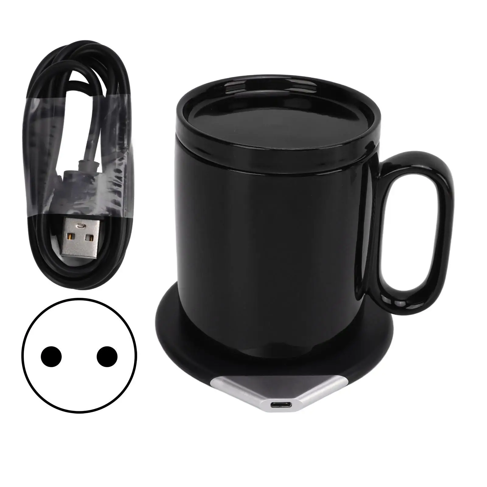 

Wireless Coffee Cup Warmer Charger for home Use Smart Temperature Control Travel Mug Heating Pad Electric Beverage Warmer
