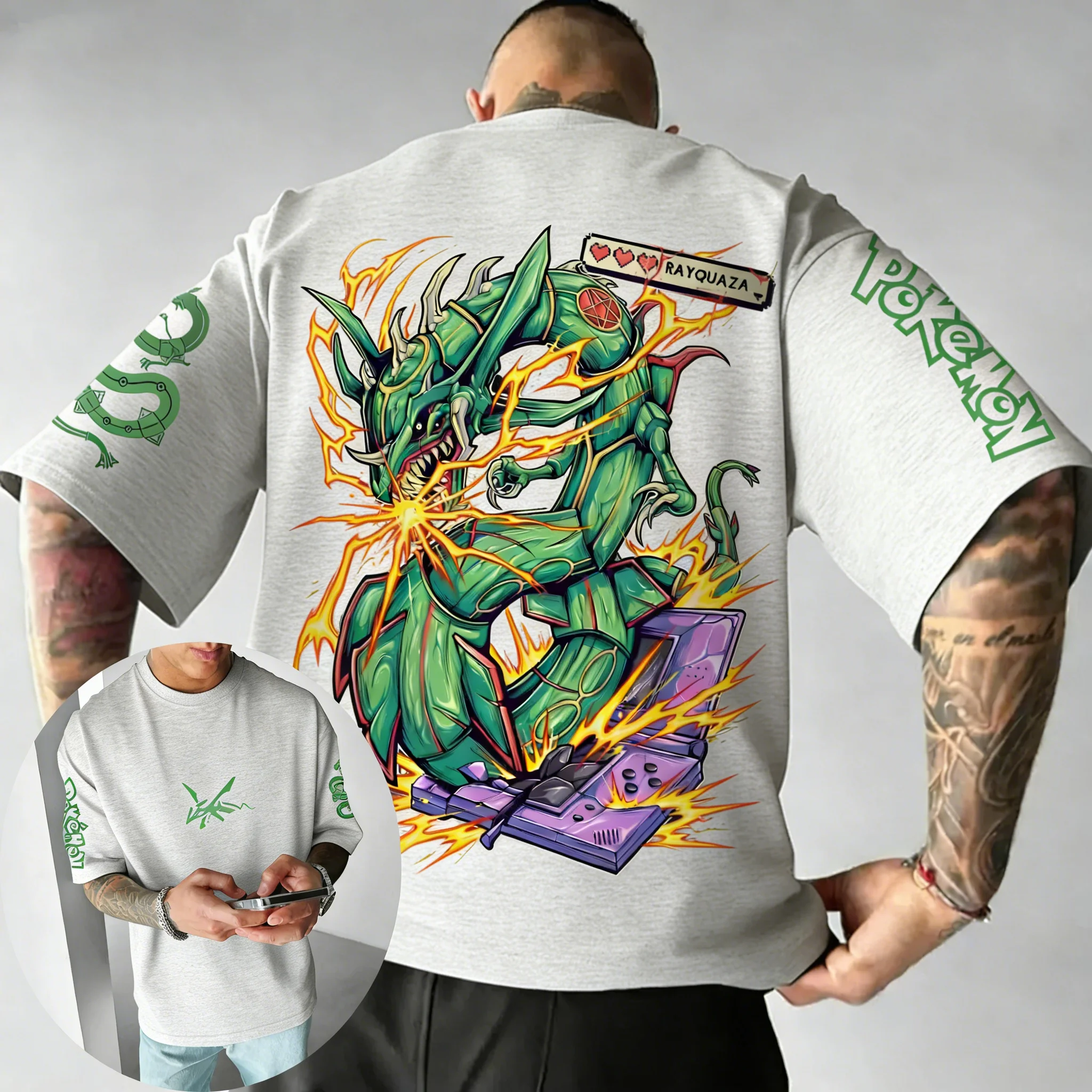 Pok É Mon Oyunu Rayquaza Marka - Summer Games Clothing Brand incelemesi ve fiyatı