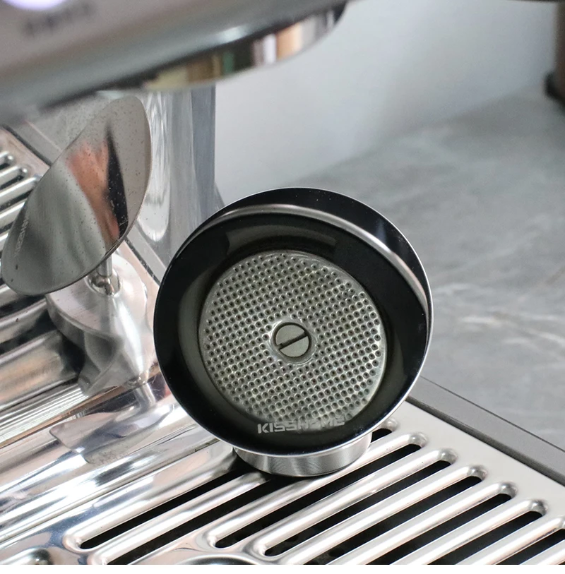 Kaffee-Extraktionsspiegel, magnetischer Espresso-Shot-Spiegel, Edelstahl 360° ° Einstellbar für bodenlose Siebträger-Barista-Werkzeuge – Detail 8