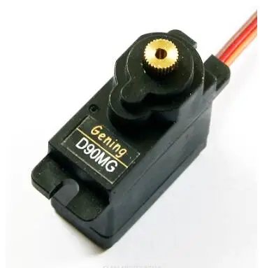 

GENING 14g/ 2kg/ .07 sec High Speed Metal Gear Digital Servo D90MG for Helicopter Gyro Operation, 3D airplanes helicopter glider