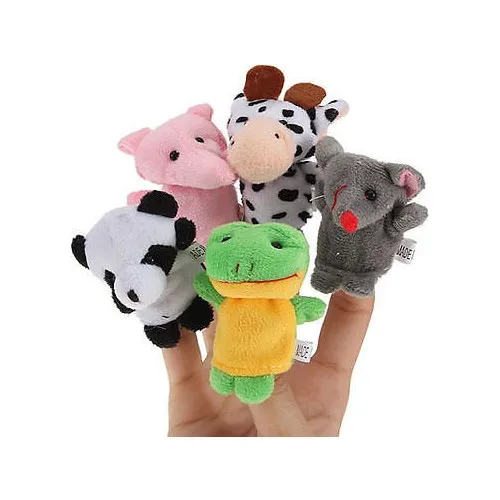 Farm Zoo 10 'lu Finger Puppet Animal Kingdom