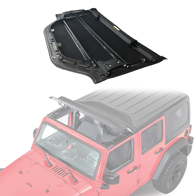 LUMA Hot Sales 4x4 Car Accessories Car 2/4 Door Sunrider for Hardtop for Jeep Wrangler JK 2007-2017