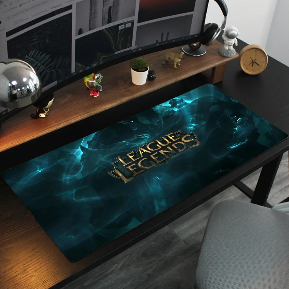 Game Lol Mousepad Large Gaming Mouse Pad LockEdge Thickened Computer Keyboard Table Desk Mat