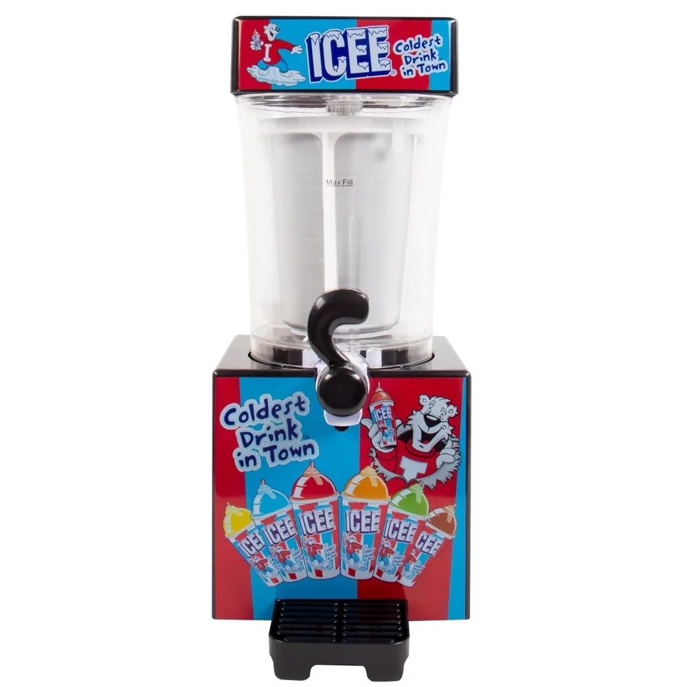 ICEE Home encimera Slushie Maker. Nuevo para 2023 Crea hasta 34Floz de hielo frío, hielo Slushy. Hacer granizados de hielo frío