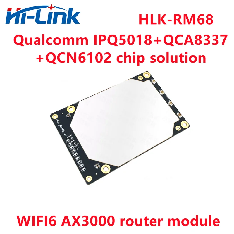 Module de routeur WiFi 6 Hi-Link (AX3000), OpenWrt, double bande 2.4/5.8G, HLK-RM65/68/60, boîte de test, livraison gratuite